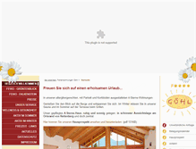 Tablet Screenshot of ferienwohnung-goehl.de